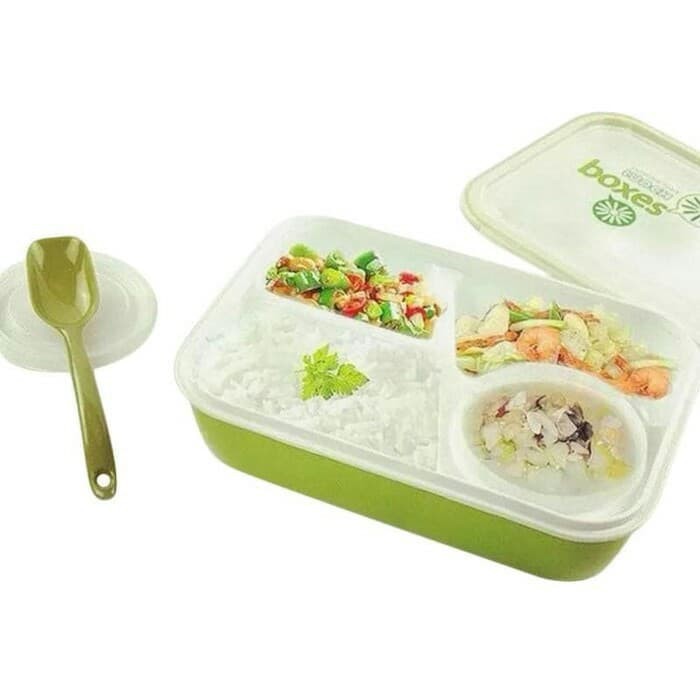 Lunch Box Yooyee Kotak Makan Yooyee 4 Sekat Kotak Bento Tempat Makan