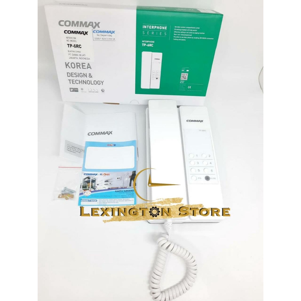 Intercom Commax TP-6RC Original / Intercom Commax TP6RC 6 Channel