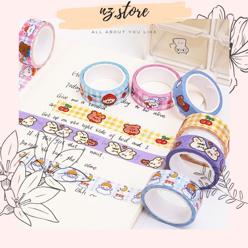 

[naza.id]Cute Animal Washi Tape 1pc