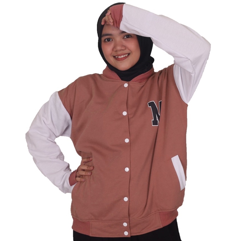 Public - M Baseball Jaket - Jaket Baseball Unisex