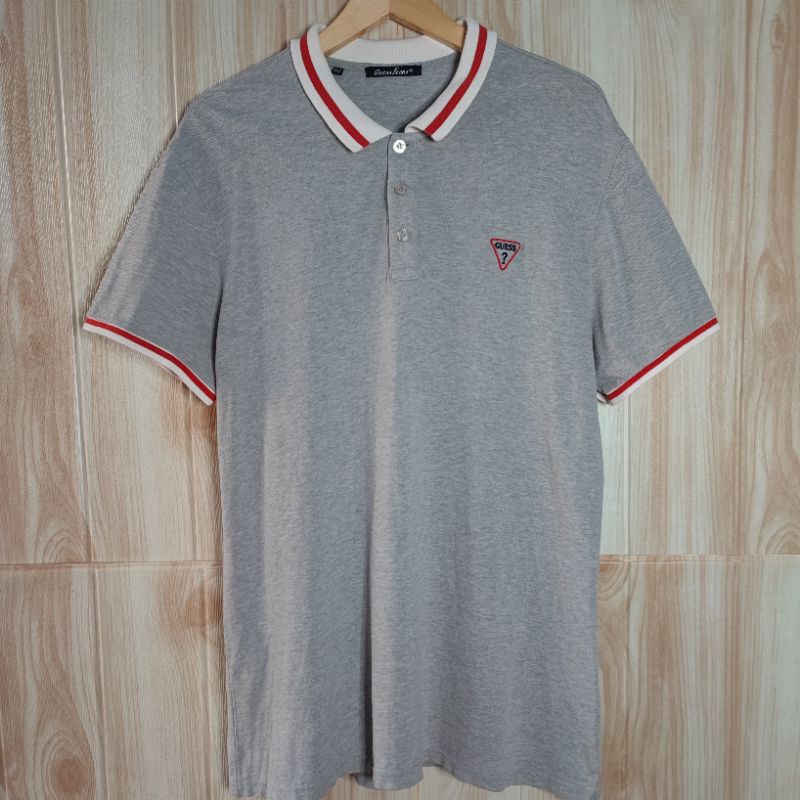 Guess Kaos Polo Kerah Original Second Brand