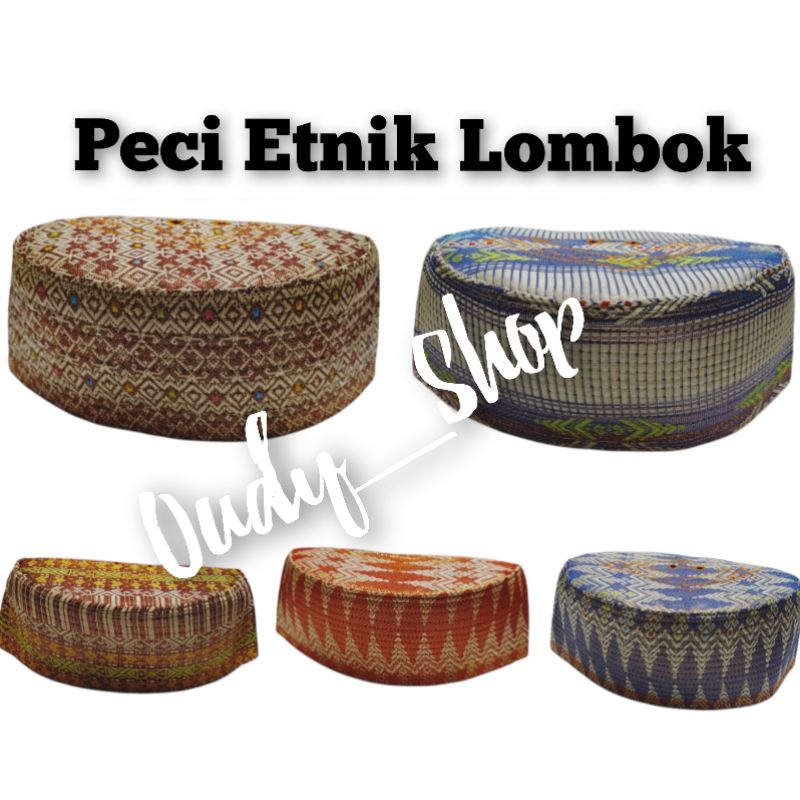 Peci Songkok Kopiah Size 6 Songket Etnik Lombok