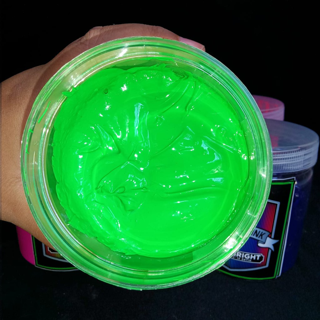 

HJK Tinta Sablon PLASTISOL FLOURESCENT Brain Plus Green 500gr