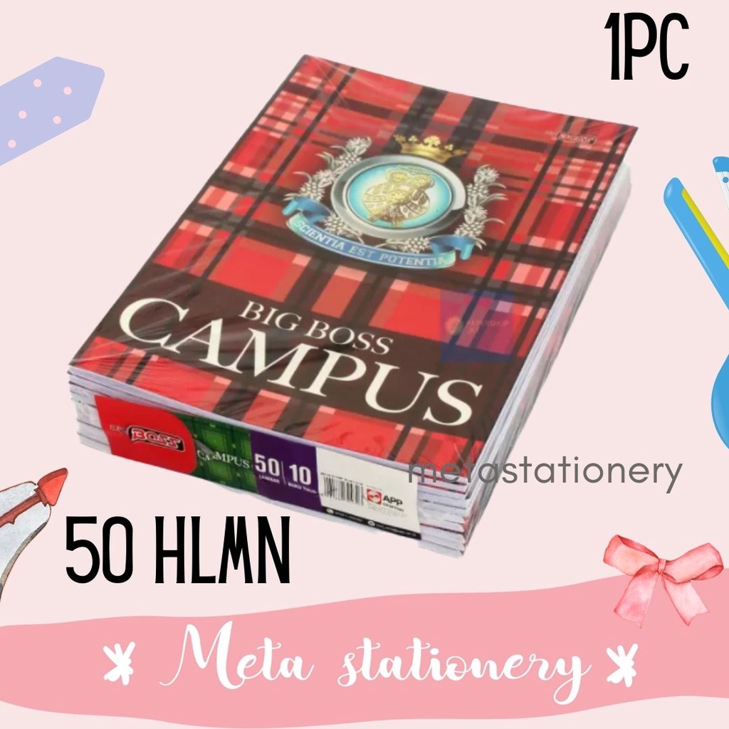 

Buku Tulis Campus Big Boss Sinar Dunia (1pc)