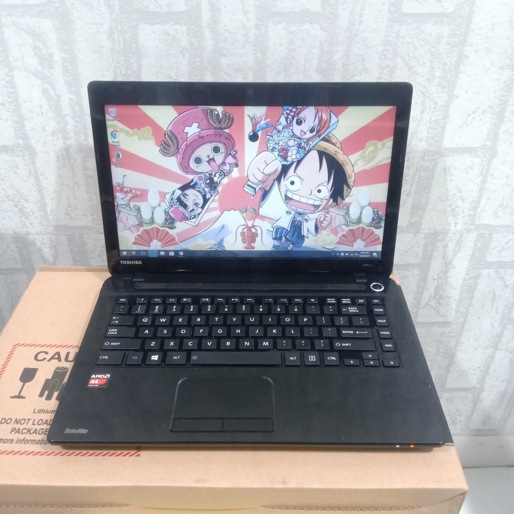 Laptop Toshiba C40D-A AMD A4-5000 Ram 4Gb Hdd 500Gb Laptop Murah