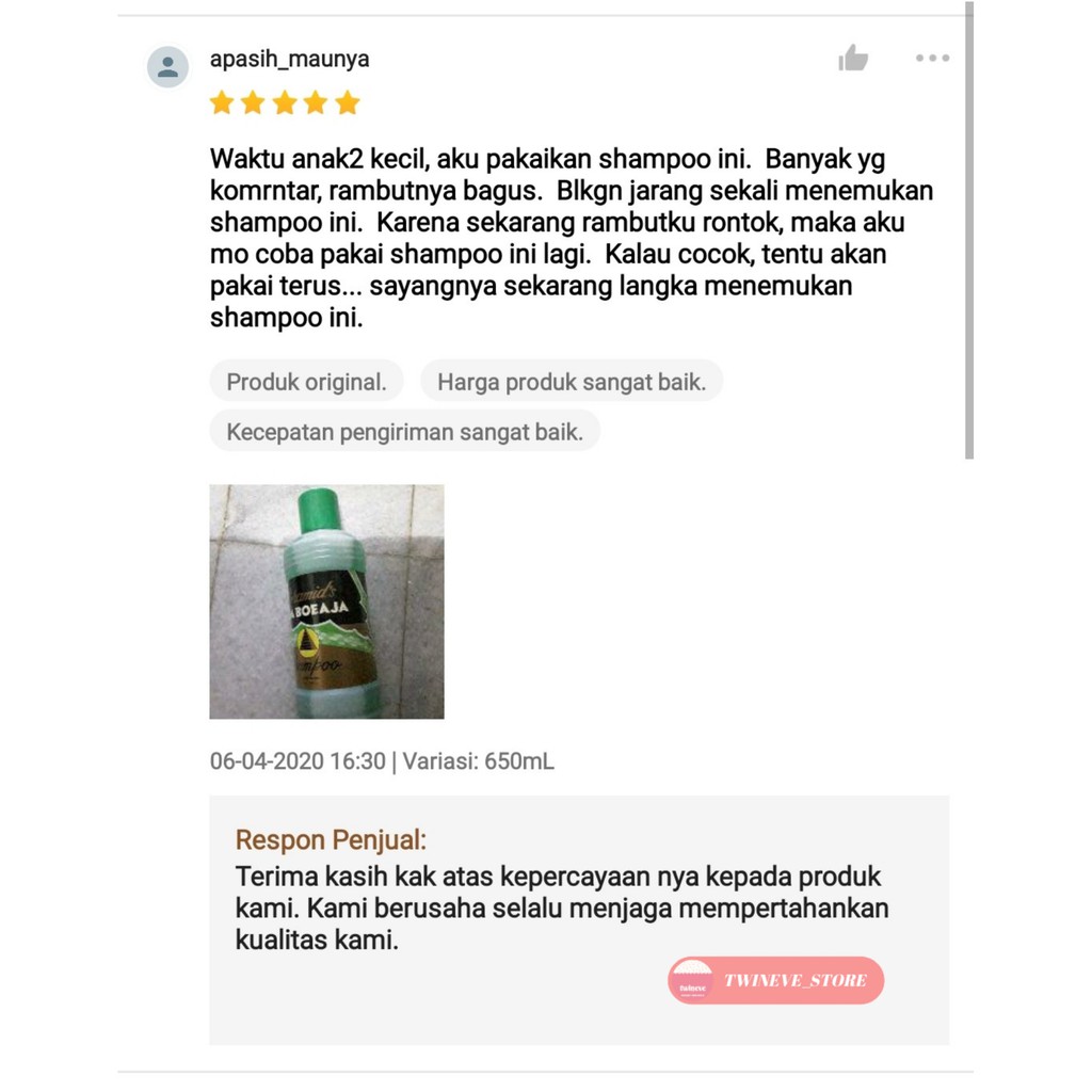 SHAMPOO PENUMBUH RAMBUT BOTAK LIDAH BUAYA SHAMPO PENYUBUR RAMBUT ANTI RONTOK DAN KETOMBE 650mL-6