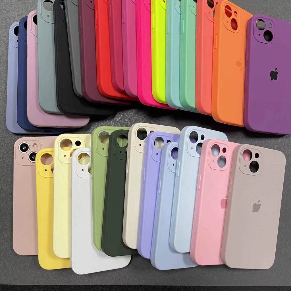 Case Pelindung Bahan Silikon Anti Jatuh Untuk Iphone 13 Pro Max