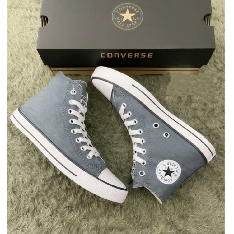 Converse 70s High Black White Cons 1970S Sneakers Sol Warna Asli Premium Lebel Vietnam