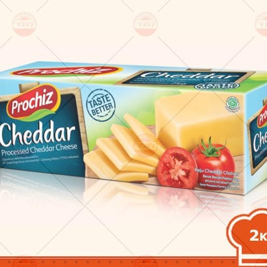 

KEJU PROCHIZ CHEDDAR PREMIUM 8 x 2KG - KARTONAN