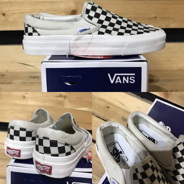 vans slip on checkerboard original
