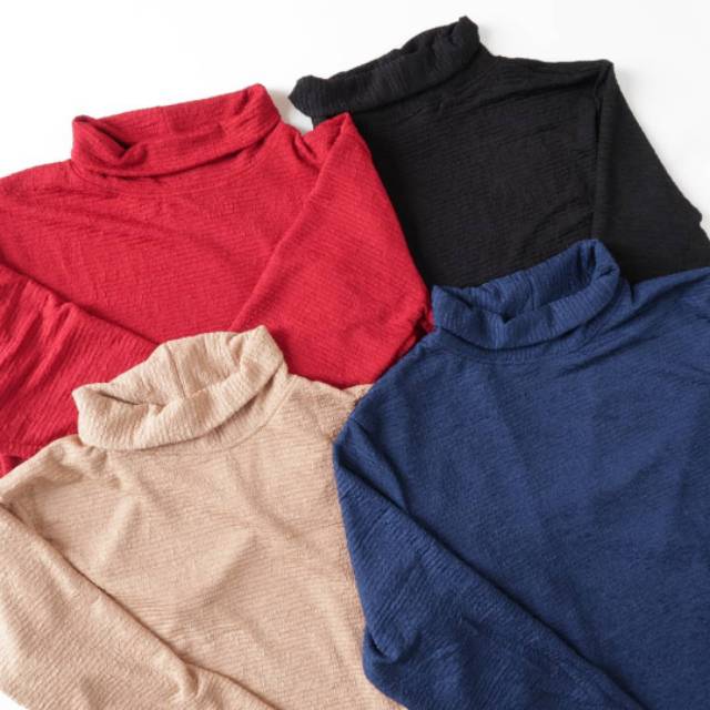 MA Vanda tunik turtleneck kaos babat