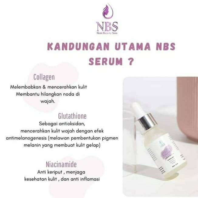 NBS Skincare Paket Ultimate Serum Cream Wajah Glowing BPOM Noni Beauty Skin