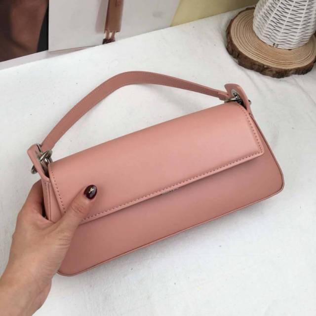 Ck Long Hobo Clutch