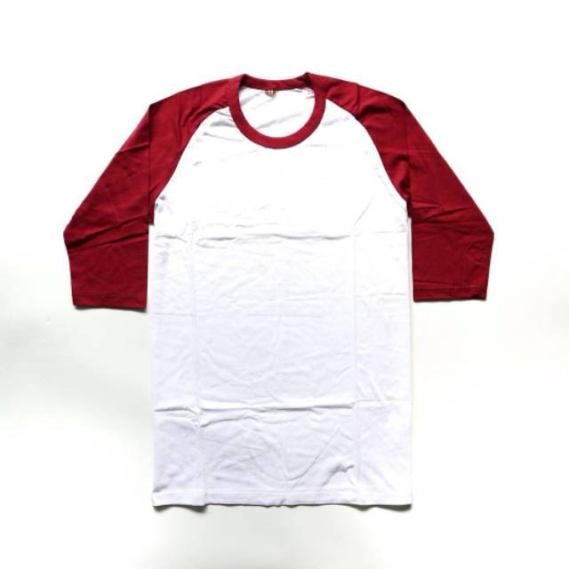 Kaos raglan baju polos raglan kaos polos murah