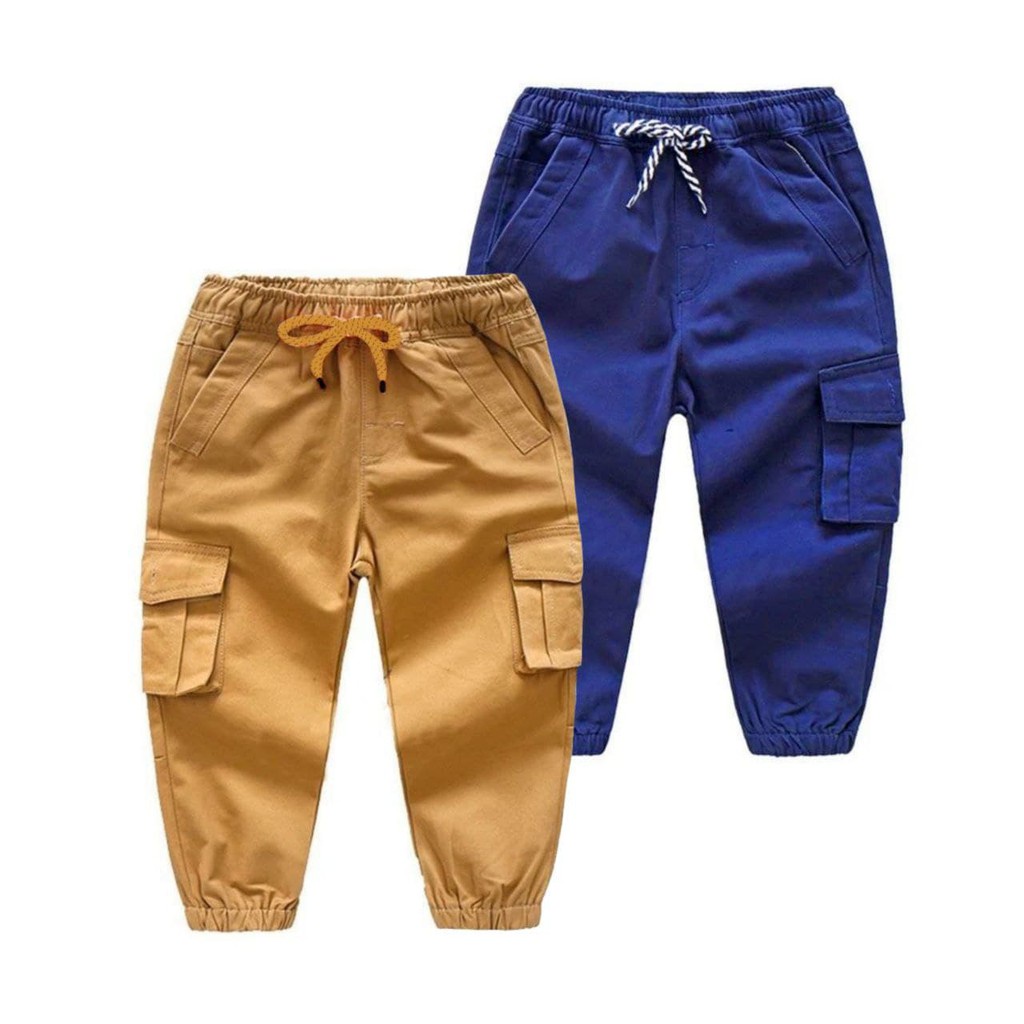 LittleAaron CELANA JOGER B PANJANG KEMPOL TALI celana pants anak laki premium
