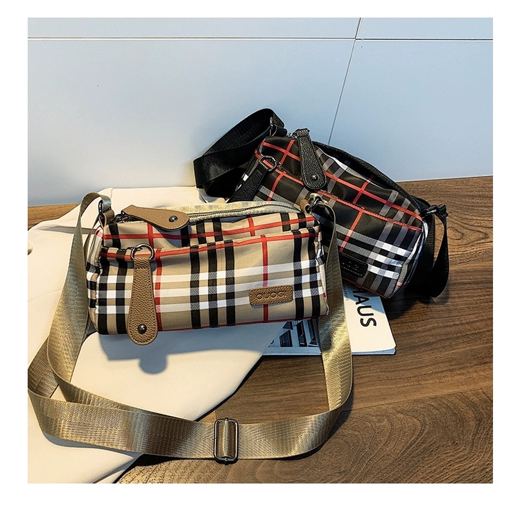 TASHAPPY CR7714 tas SELEMPANG Cantik Tartan Kekinian wanita import model korea supplier tas import EL 5838 LT2174