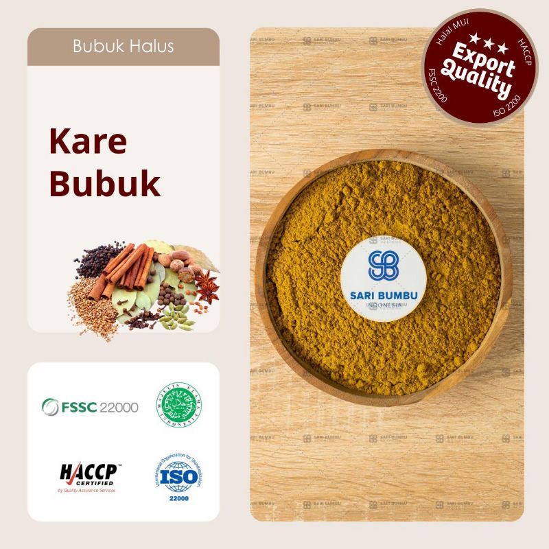 

Kare Bubuk 100g