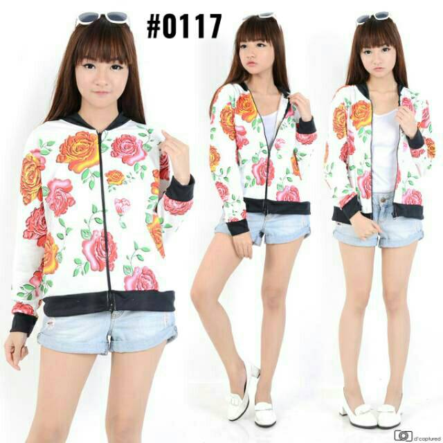 JNY.Co Jaket Bomber ROSE