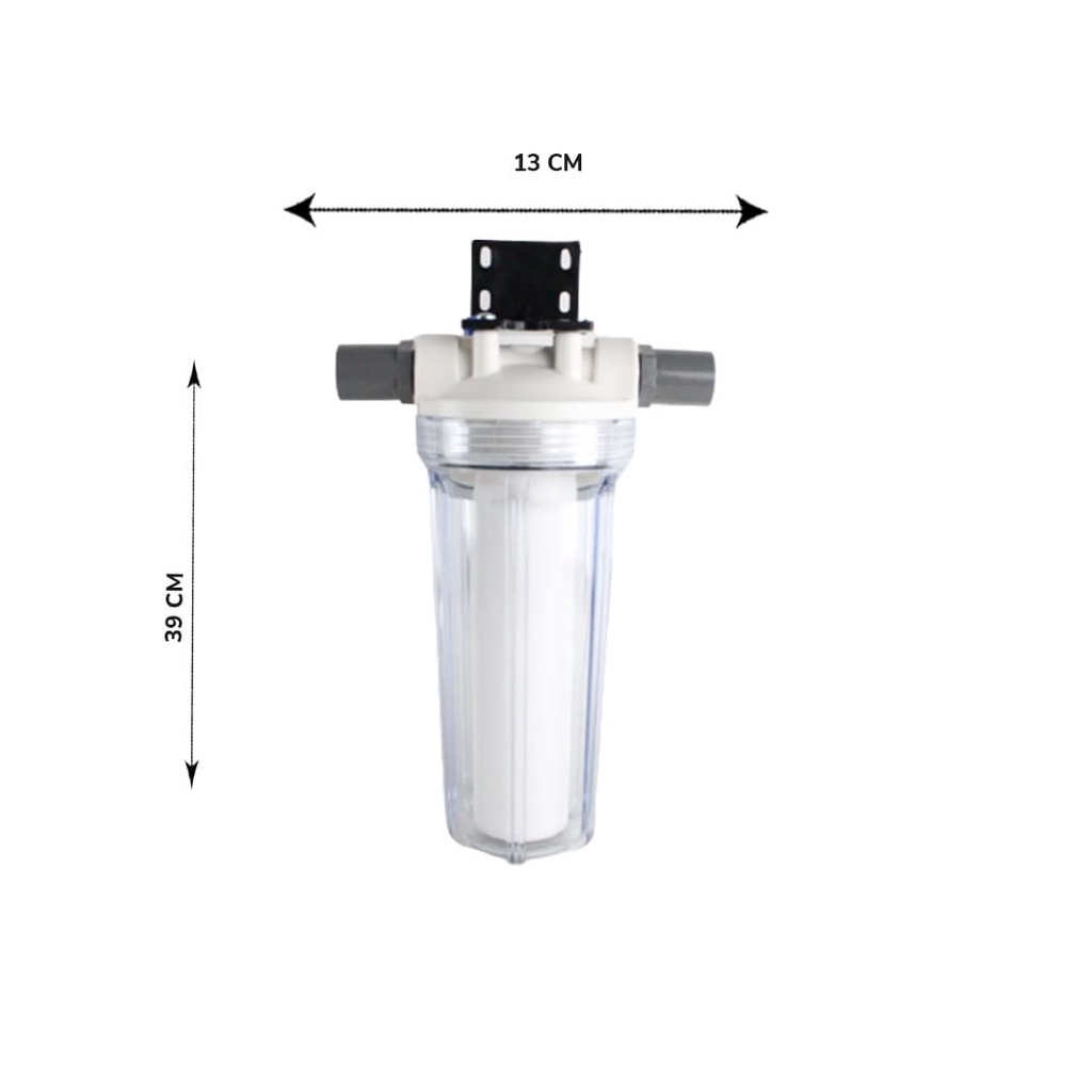 PAKET FILTER AIR 1 TAHAP SEDIMEN nanotec 1/2 clear - Lengkap