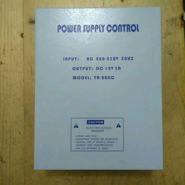 Kunci Elektrik power supply 12v 3A Battery door access rfid control