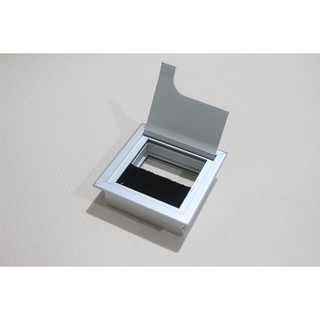 Tutup Lubang Kabel ALUMINIUM 8 x 8 Grommet Cable Kotak