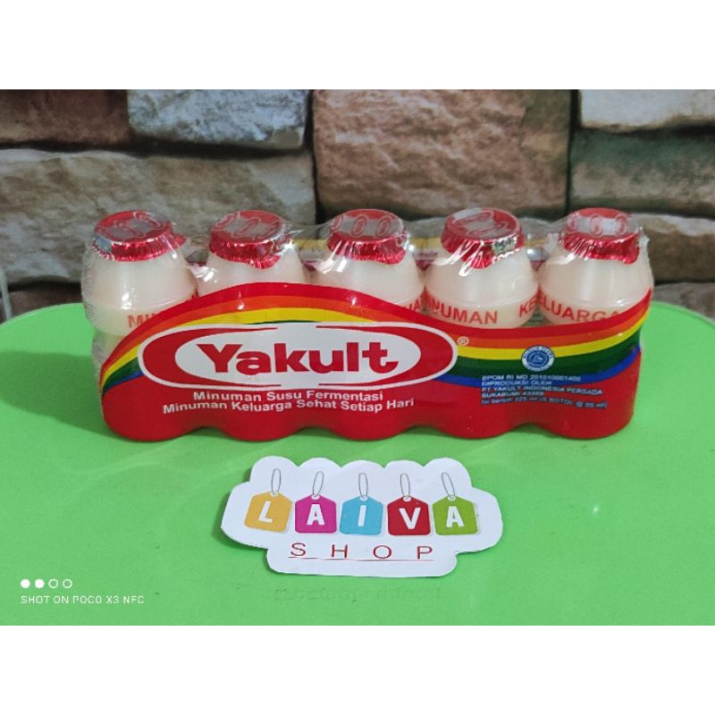 

Yakult 1 pack isi 5 Yakult....