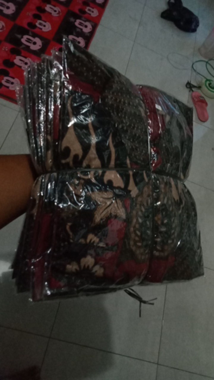 Baju Batik Pria Slimfit Big Size M L Xl Xxl Atasan Kemeja Batik Lengan Panjang Original