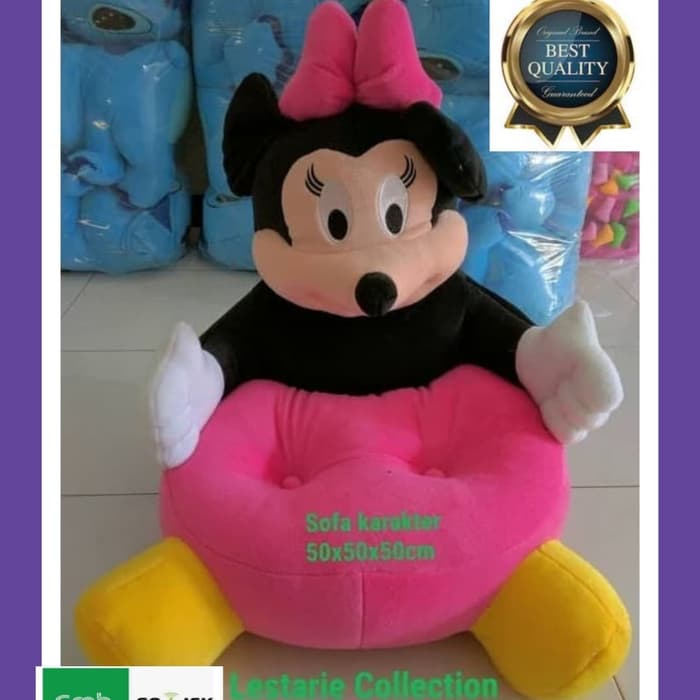 Dijual sofa boneka minnie/boneka minnie/sofa anak/sofa karakter Diskon