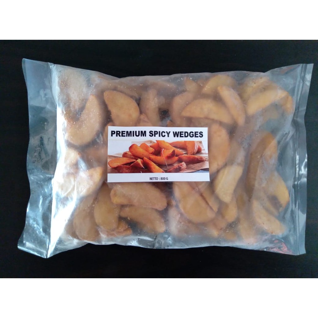 

KENTANG PREMIUM SPICY WEDGES 800 GRAM
