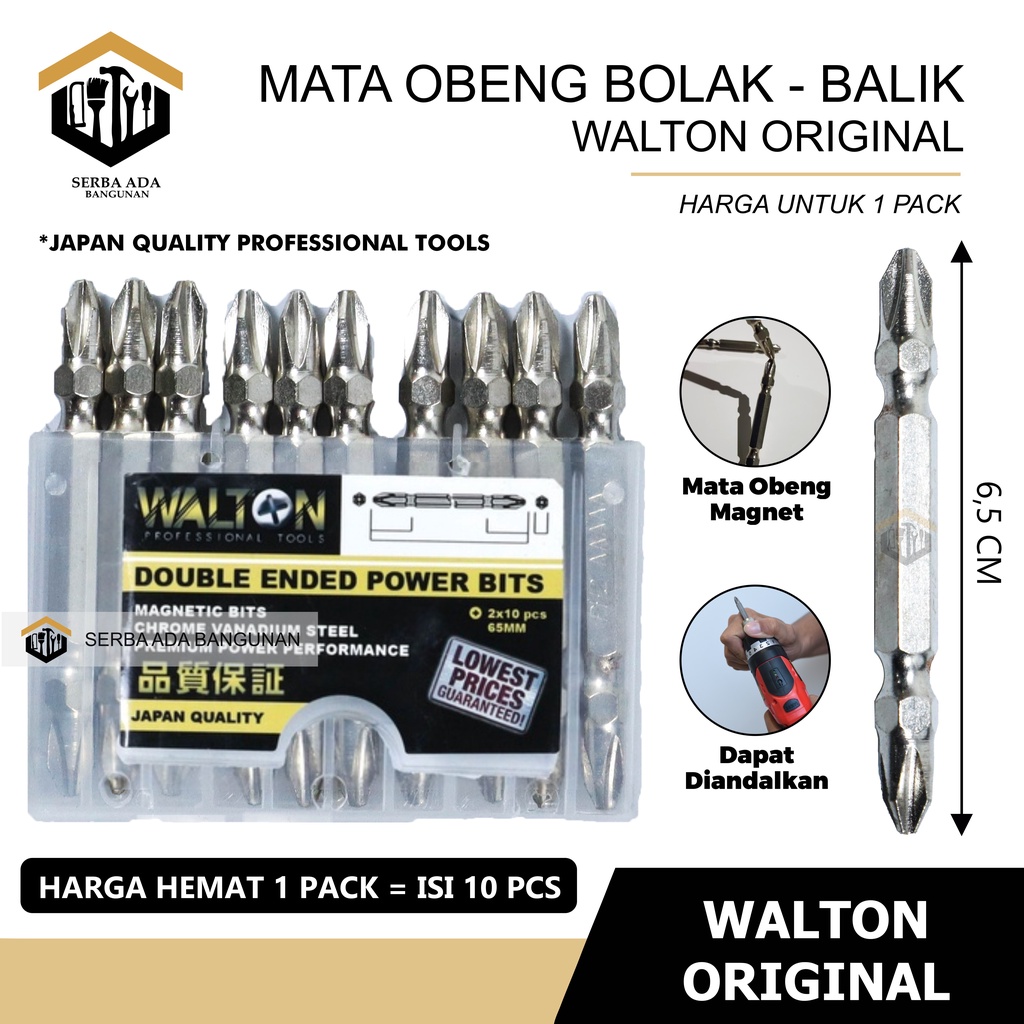 ata Obeng Gypsum / Mata Obeng angin Buat Sekrup 1 kotak