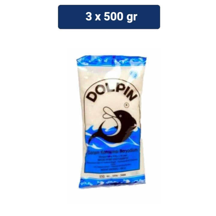 

Dolpin Garam 3 x 500 gr