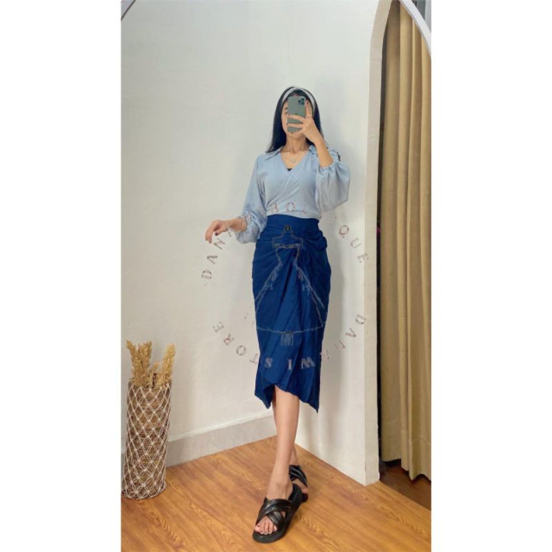 ANYA SKIRT / ROK SERUT SAMPING