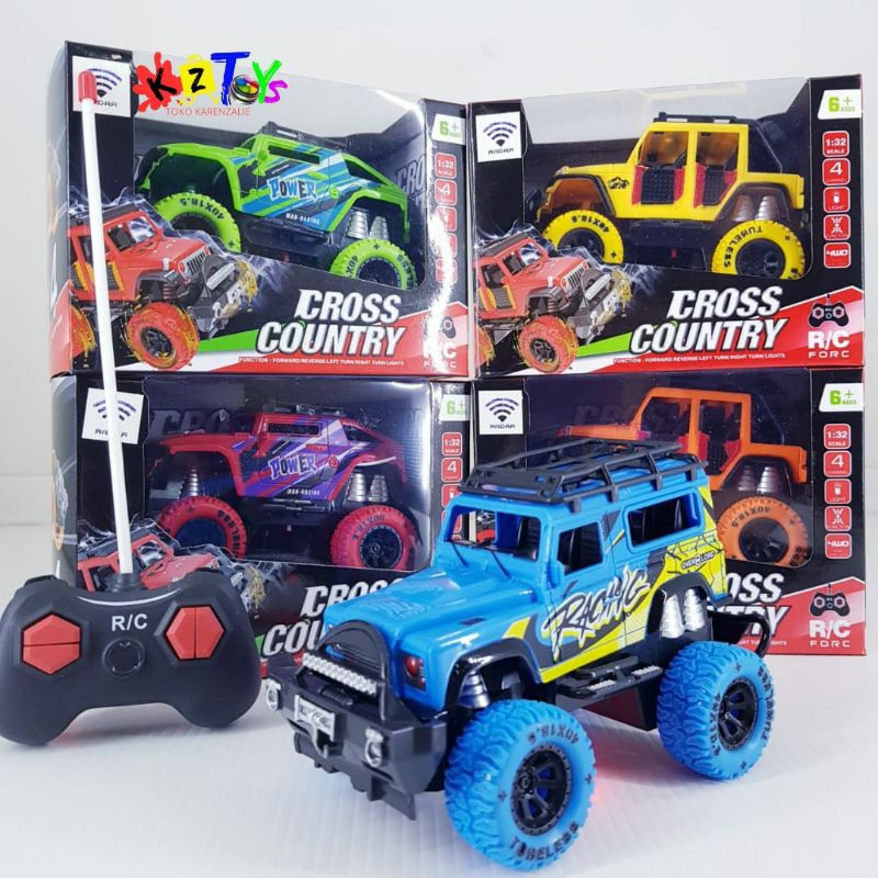 TERBARU MAINAN MOBIL JEEP RC OFF ROAD MINI JEEP CLIMBER CROSS COUNTRY 1:43