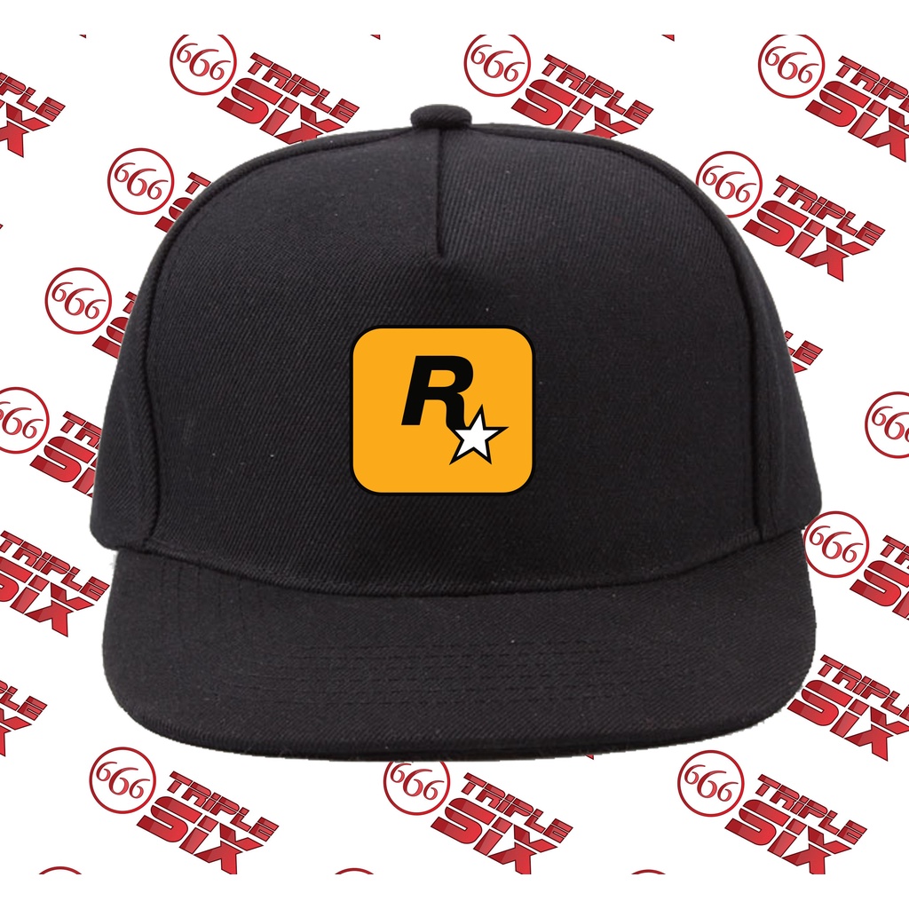 Topi Snapback Cotton Rockstar Games Grand theft auto