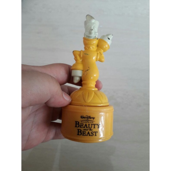 lilin beauty and the beast happy meal mainan mcd action figure disney