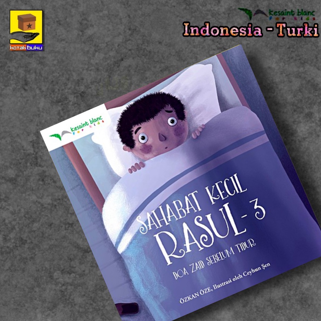 Buku Cerita Anak / Cerita Nabi / Sahabat Kecil Rosul / Buku Cerita / Bilingual book-DOA ZAID