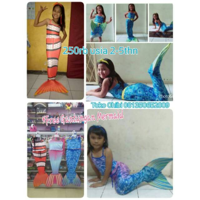 Baju Renang Putri Duyung