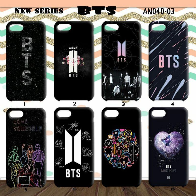 Softcase case BTS korea for ALL TYPE VIVO Y51 Y53 Y55 Y12 Y15 Y17 Y71 Y81 Y83 Y91 Y93 Y95 S1PRO ETC