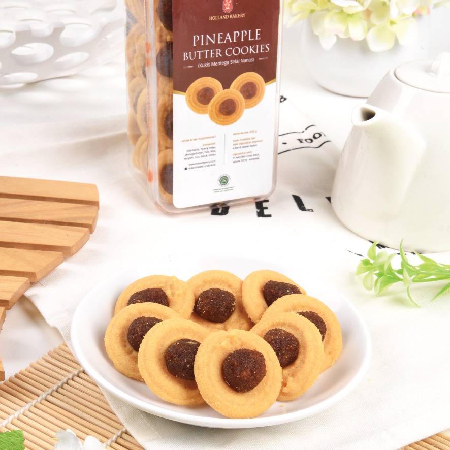 Pineapple Butter Cookies-Holland Bakery