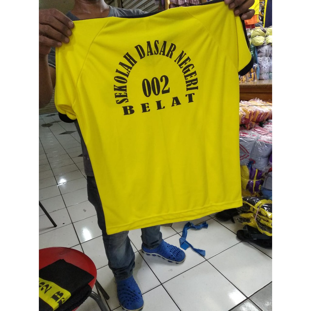 BAJU STTELAN OLAHRAGA ANAK SD (PENDEK - PANJANG)