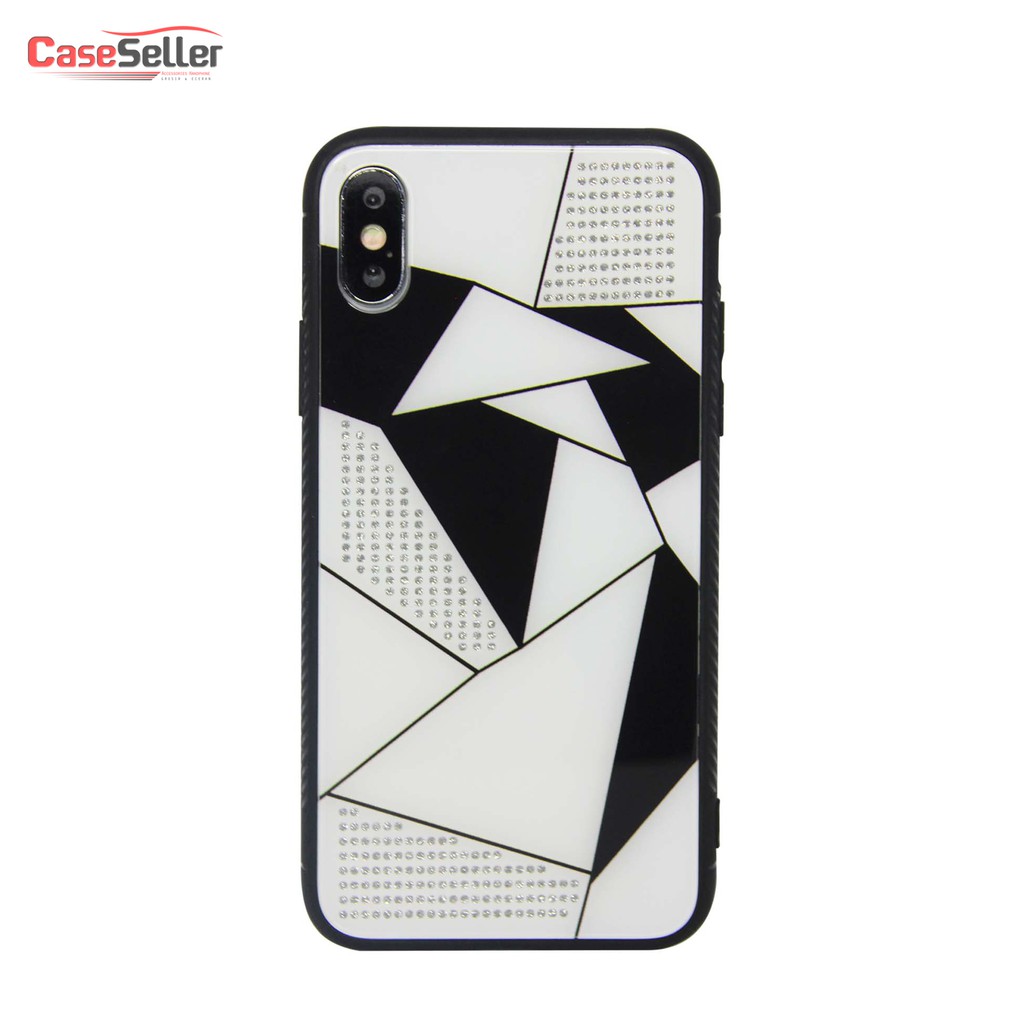 CaseSeller - Hardcase Glass Blink Diamond Samsung J2 Prime J7 Prime M10/A10 M20