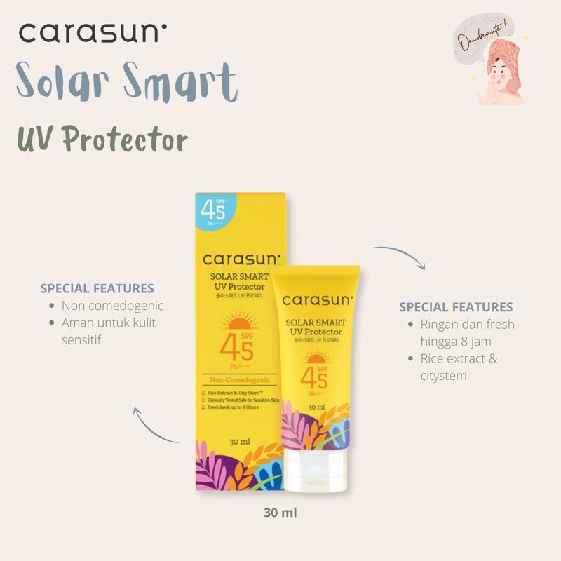 CARASUN SOLAR SMART UV PROTECTOR