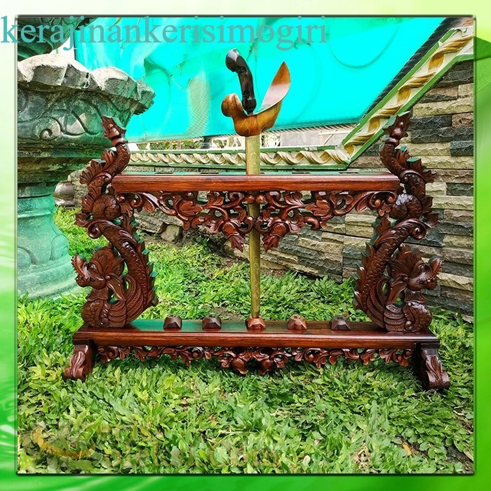 

Jual Jagrak Keris Ukir Ukiran Naga Kembar Isi 5 Murah
