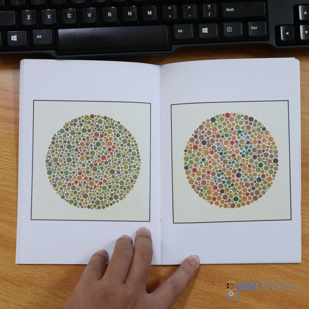 Buku Ishihara - Buku Tes Buta Warna