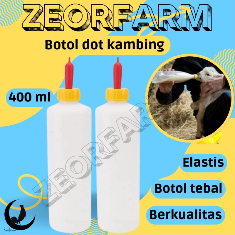 DOT KAMBING DOMBA ANJING KUCING KELINCI - Dot Susu Anak Hewan Nipple Botol zeorfarm