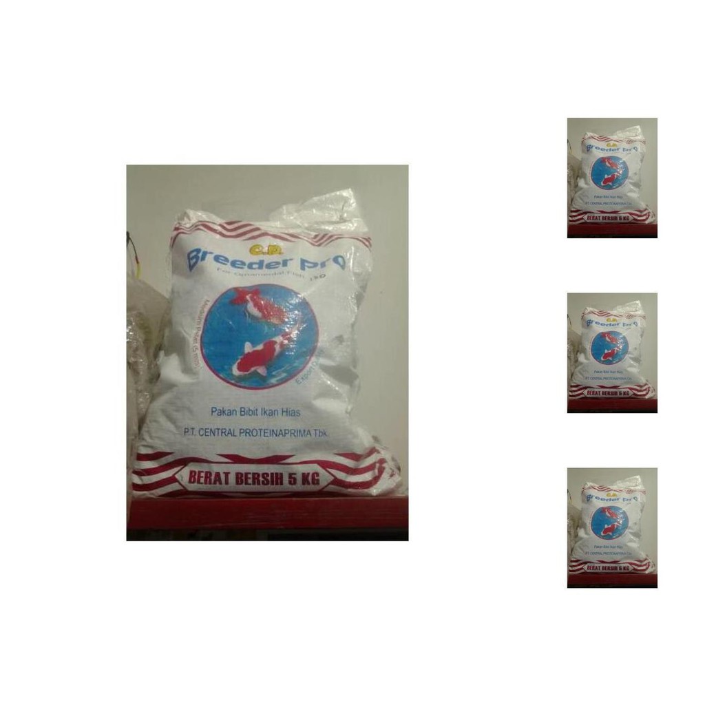 makanan ikan koi breeder pro cp koi