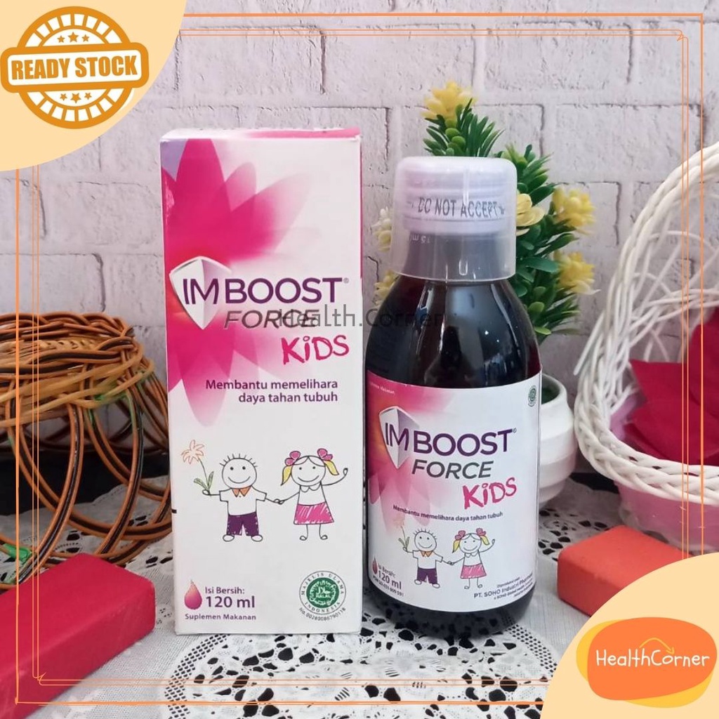 Imboost Force Kids / Echinacea Kids / Zinc Picolinate / Imboost Kids Daily Immunity (Syrup /  Chewable) Daya Tahan Tubuh