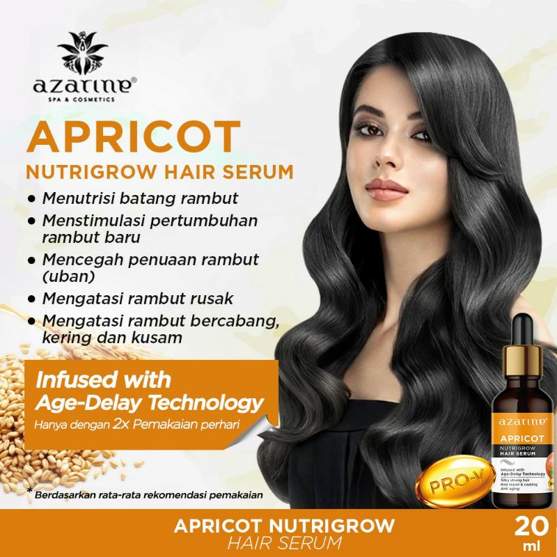 AZARINE APRICOT NUTRIGROW HAIR SERUM 20ml