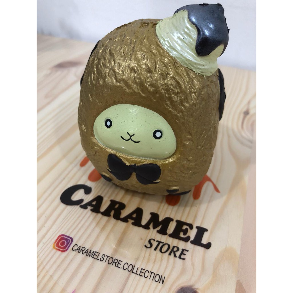 PROMO Mini choco sheep Squishy Licensed By Udream (Squishy Mini choco sheep Slow & Soft)