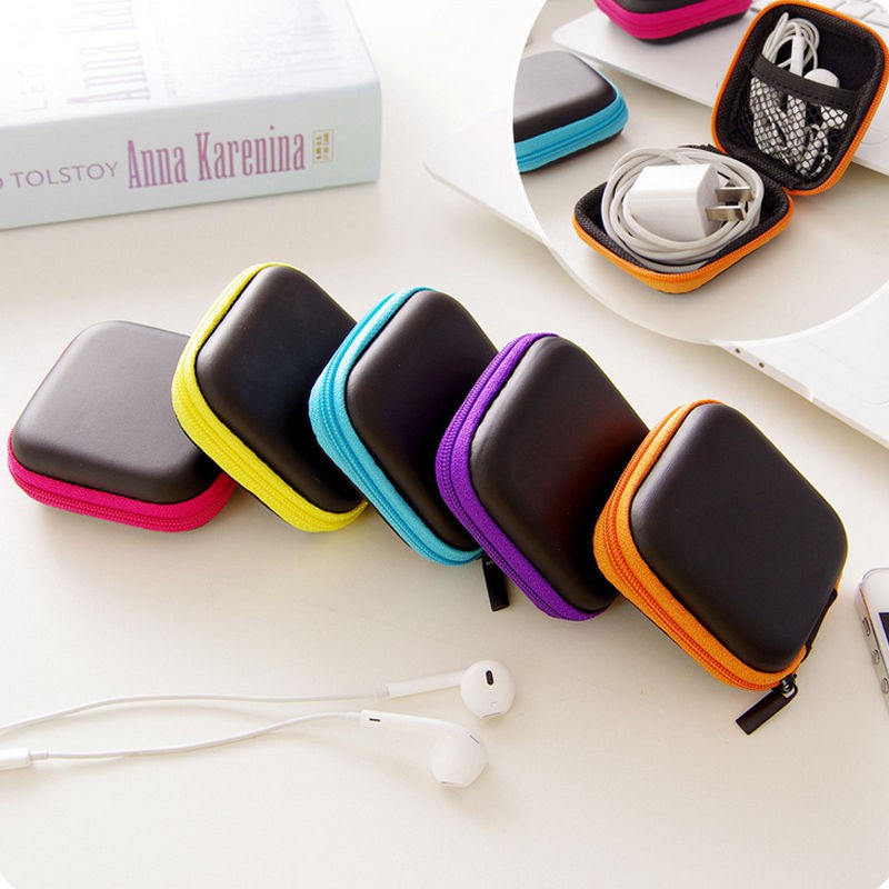 Tas Kotak Organizer Mini USB Kabel Charger Earphone Anti Air AC-010